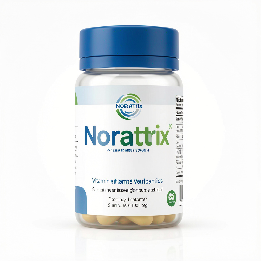 Norattrix natural vitality complex — bottle front view